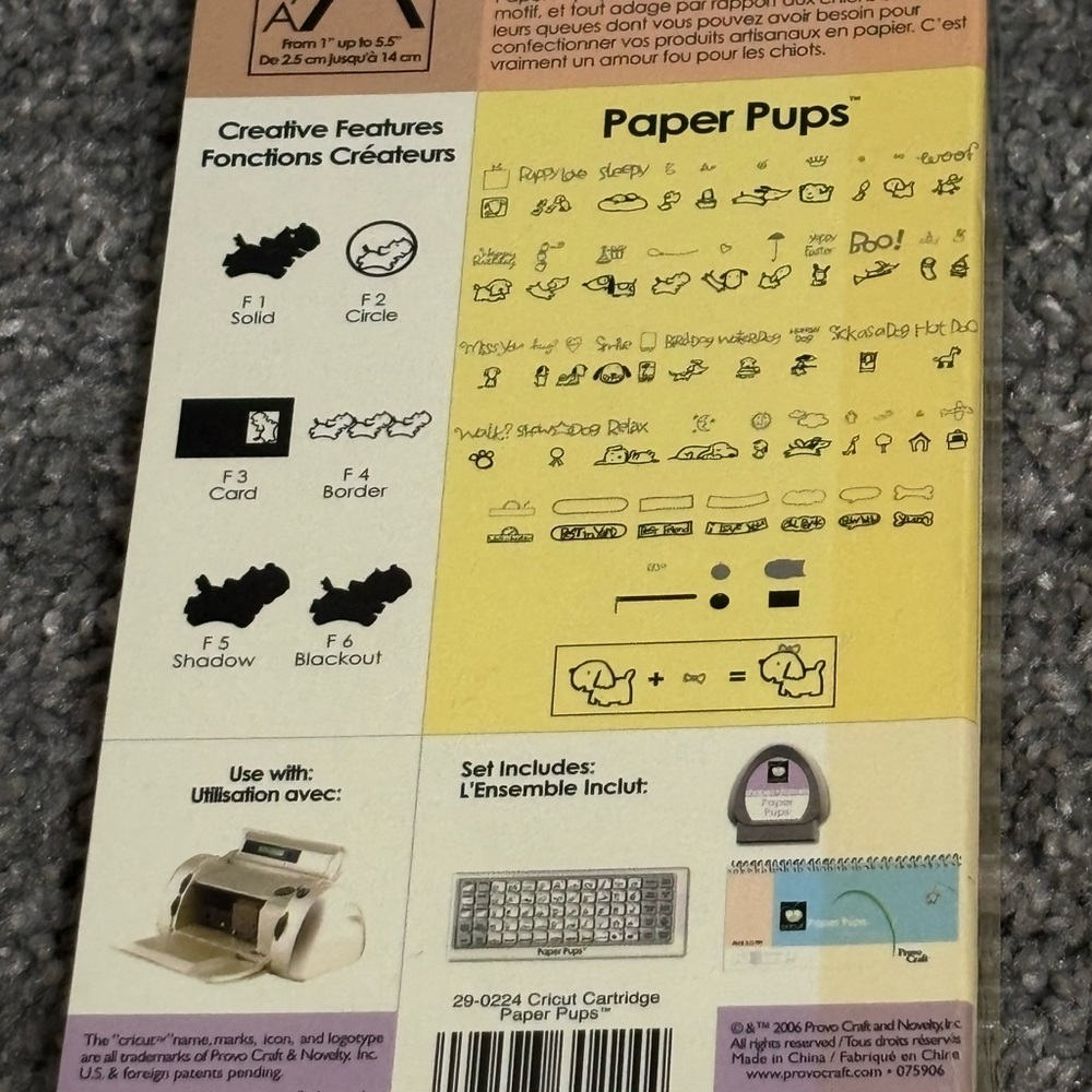 3 Cricut Cartridge Set - Picture 2 of 4